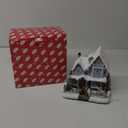 MOMENTS IN TIME 8.9H Polyresin LED & Musical Christmas Village House Battery Operated