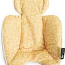 4moms RockaRoo and MamaRoo Infant Insert, Machine Washable, Cool Mesh Fabric, Reversible Design, Yellow