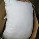 JOLLYVOGUE King Size Pillows Set of 4 for Sleeping, Soft and Supportive Bed Pillows with Down Alternative Filling for Side and Back Sleepers, Hotel Collection (01 - Classic Design)