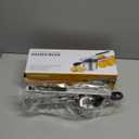 Large 15oz Potato Ricer - Professional 430 Stainless Steel Masher for Fluffy Mashed Potatoes, Gnocchi, Guacamole & Baby Food - Ergonomic Non-Slip Handles, Heavy Duty & Dishwasher Safe Kitchen Press