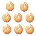 Artificial Shrimp Figures 11pcs Lifelike Realistic Sea Life Seafood Model Toy for Home Kitchen Market Display Party Photo Props