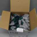 Brightown C9 Christmas Lights Outdoor, 114FT 150 LED Warm White String Lights with Timer, 8 Modes, Plug-in UL Listed Waterproof Connectable Christmas Tree Lights for House, Roof, Garden, Patio Decor