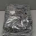 Collive Long Hallway Runner Rug 2.6' x 10', Washable Runners Indoor Entryway Rug, Black/Cream Braided Woven Kitchen Rugs Low-Profile Front Door Floor Carpet for Laundry Room Bedroom Doorway