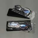 2 Pack Oval Blue Light Glasses for Women, Lightweight TR90 Small Frame with Spring Hinge for All-Day Comfort, Anti UV Glare & Eyestrain (Whiskey Tortoise + Black)