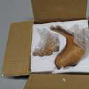 Notakia Wood Look Ceramic Birds Statues Home Decor Modern Style Decorative Ornaments for Living Room, Bedroom, Office Desktop, Pottery barn Decor