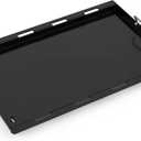 Stanbroil 6789 Full Size Griddle Insert for Weber Genesis 4-Burner 400 Series Gas Grill, Nonstick Coating Flat Top Griddle for Weber Genesis I&II 410 415 425s 435 440, Black