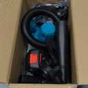 Leaf Blower Cordless with 2 x 24V 2.0Ah Battery and Charger, 150CFM 130MPH Electric 2 in 1 Handle Battery Powered Blowers for Lawn Care, Patio, Dust, Blue