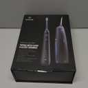 2-1 Oral Clean Kit- Water Dental flosser & Electric Toothbrush Combo- Brushing & Flossing- for Teeth Cleaning and Gum Health (Black)