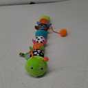 Baby Toys 6-12 Months Music Caterpillar Infant Toys Stuffed Animals 0-3-6 Months Tummy Time Teething Sensory Toys with Mirror Rattle&Pull String for Boys Girls Birthday Gifts|Grass Green,Leafy