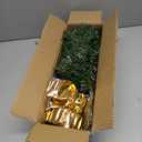 Joiedomi 24"/2FT Tabletop Mini Christmas Tree Pre lit with Warm Lights, Holly Berries, Pine Cones and Ornaments for Indoor Artificial Mini Xmas Tree Holiday Season Decorations (Gold)