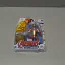 Hasbro Marvel Avengers Mech Strike 6-inch Scale Action Figure Toy Iron Man with Compatible Mech Battle Accessory, for Kids Ages 4 and Up