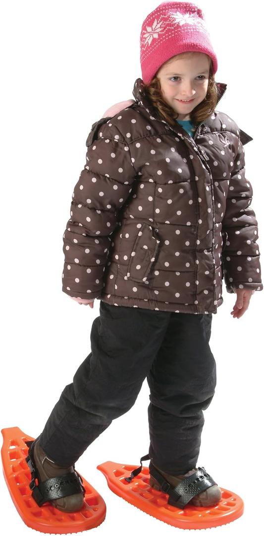 EMSCO Snow Dogs Kids’ Poly Snowshoes - Great for Beginners