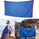 Oversized Magnetic Bath Towel Extra Large Shammy Towel for Swimmers, Quick Dry Towels for Swimmers, Bath Towel, Camping Towels Fast Drying Lightweight, Gym Shower Essential (Blue)