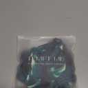 Tempt Me Women's High Waisted Bikini Bottom Tummy Control Ruched Bathing Suit Swim Bottom (Green Leaf) M