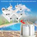 59023700 Manifold Assembly Compatible with Pentair FNS Plus DE Swimming Pool Filter, Replace V38-140 and 25357-600-000