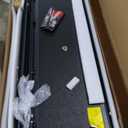 Rough Country Hard Low Profile Tri-Fold Tonneau Cover for Ford F-150 (20212026) & F-150 Lightning (20222026)  Aluminum Truck Bed Cover