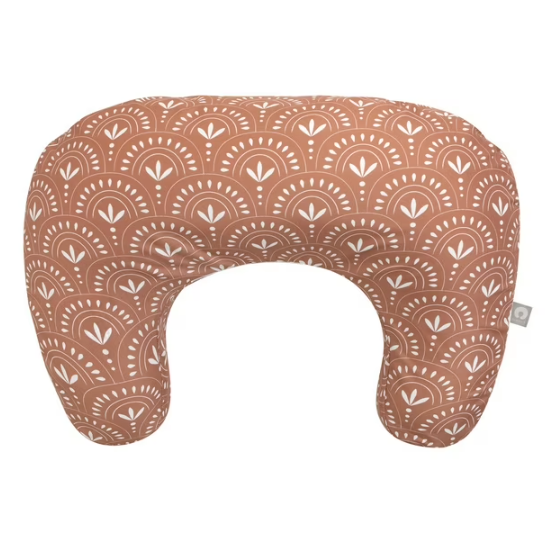 Boppy New Nursing Pillow – Clay Boho Arches – Larger, Firmer, More Supportive Pillow for Breastfeeding & Bottle Feeding