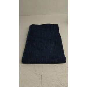 Indigo Hand Dyed Twin Size Vintage Cotton Kantha Quilt - Set of 1