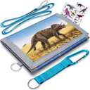 Kids Wallets for Boys With Coin Pocket, Wallets for Kids Ages 4-18, Toddler Trifold Dinosaur Wallet With 9 Card Holders,Novelty Wallet for Childrens Birthday Gifts