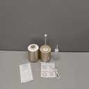 Automatic Liquid Soap Dispenser,4-Level Adjustable, Wall Mount,USB Rechargeable,12.8oz/ 380ml,Touchless Hand & Dish Soap Dispenser for Bathroom, Kitchen,Hotel, Restaurant (Metallic Grey Black)