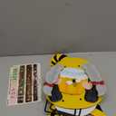 YEAHOME Metal Gnome Decorative Garden Stakes, 2 Pcs Outdoor Garden Decor with Honeybee Ornament Spring Decorations Yard Art Stakes for Indoor Outdoor Patio Lawn (Yellow & Orange)