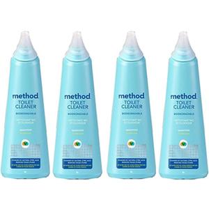 Method Antibacterial Toilet Bowl Cleaner - Spearmint - 24 oz - 4 Pack