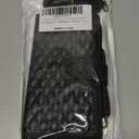 Asuwish Phone Case for OnePlus 11 5G Wallet Cover With Tempered Glass Screen Protector and Crossbody Wrist Strap Flip Zipper Credit Card Holder Cell One Plus11 1 Plus 1plus11 One+ 1+ Women Girls Black