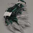 Brizled C9 Christmas Lights, 16ft 25 LED Faceted C9 Warm White Christmas Lights, Connectable Indoor Outdoor Xmas String Light, 120V UL Certified for Tree, Yard, Garden, Porch, Party & Holiday Decor