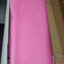 Safly Fun Foldable Gymnastics Bar for Kids, Adjustable 35"-51", Sturdy 145 lbs Capacity, Easy-to-Assemble, Gymnastics Equipment for Kids for Indoor/Outdoor Training (Pink with mat)