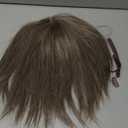 Lace Front Hair Toppers with Band for Women 5.5x4 Pre-cut Closed Lace Hairline Synthetic Straight Hair Wear and Go Glueless Toppers for Beginners Middle Grey