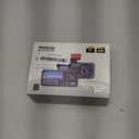 3 Channel 4K Dash Cam with 5GHz WiFi & APP Control, 4K+1080P+1440P Dash Cam Front and Rear Inside with 64GB Card, Dash Camera for Cars with Night Vision, Loop Recording, 24H Parking Mode, G-Sensor