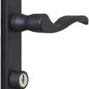Wright Products - Serenade Mortise Keyed Lever Mount Latch with Deadbolt for Screen and Storm Doors, Matte Black (Transitional, Black)