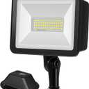 EDISHINE 46W Flood Light, 6800LM LED Flood Light Outdoor, IP65 Waterproof, 5000K LED Security Lights for Backyard, Flagpole, Garage, UL Listed