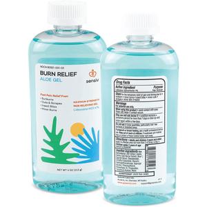 Aloe Vera Gel for Sunburn Relief with Lidocaine Maximum Strength 4%, Solar Recovery for Cooling & Soothing