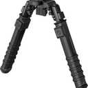 CVLIFE Bipods for Rifles M-Rail Rifle Bipod Quick Release Bipod Foldable Leg Height Adjustable Stable for Hunting and Shooting