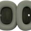 Ear Cushions for ​​AirPods Max Replacement Ear Pads - Cooling Mesh Fabric Cushions with Memory Foam & Secure Magnetic Attachment airpods max Ear Pads (Green)
