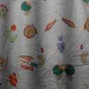 Women Spaghetti Strap Maxi Dress Colorful A Line Swing Long Smocked Picnic Dress Boho Beach Vacation Sundress (Summer Print) Size XL