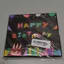 8 Years Old Birthday Gifts for Girls - Socks for Girls with Pop up Birthday Card, Presents for 18 Year Old Girls (One Size, Happy 18th Birthday Black Pink)