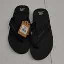 Embossed Pu FlipFlop Black 11