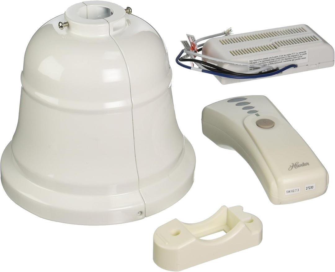 Hunter Fan Company, 99179, Original White Remote Control and Canopy Kit