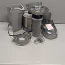 Omega Centrifugal Juicer with Extra Large Chute High Speed Extractor For Fruits and Vegetables, Features 2 Speeds Stainless Steel Filter and Large Pulp Container, 1000-Watts, Silver