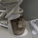 Conair Handheld Garment Steamer for Clothes, Turbo ExtremeSteam 1875W Fabric Steamer, Portable Handheld Design, Strong Penetrating Steam, White/Champagne