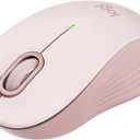 Logitech Signature M550 Wireless Mouse - for Small to Medium Sized Hands, 2-Year Battery, Silent Clicks, Customizable Side Buttons, Bluetooth, Multi-Device Compatibility - Rose