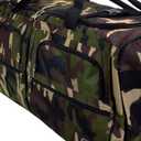 Rockland Rolling Duffel Bag, Black, 22"