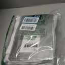 DriftAway Double Layer Linen Blackout Tie Up Curtains Thermal Insulated Fully Lined Balloon Roman Shade Bathroom Window Adjustable Rod Pocket for Small Window 45 Inch by 63 Inch White