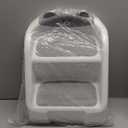 TPN Toddler Step Stool for Bathroom Sink and Potty Training Durable Anti-Slip,Anti-Tip A-Frame,10-Second Assembly, 2-Step Potty Stool with Wide Steps (Gray)