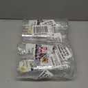 Party Essentials 5 OZ Mini Clear Plastic Dessert Parfait Cup for event Small Round Serving Goblet Wine Shot Disposable Fruit Ice Cream Mousse Pudding Appetizer Bowl, 40 Cups