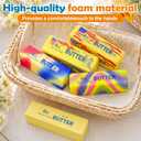3 x Slow Rising Butter Squishy, 2026 New Realistic Soft Butter Stick ,Butter Squishy Relief Fidget Toys,Slow Rebound Stress Relief Toy Gifts (1pcs-C)