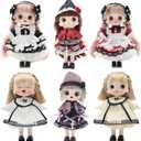 Cute Blind Box Kawaii Figures,Collectible BJD Doll with 1/12 Scale Removable ClothesSurprise Gift Single Random Mystery Box-Myriad Lolita Series