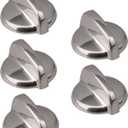 5PCS WB03T10295 Range Knob Stove Oven Knob Replacement for GE - Replaces AP4411070 1473270 AH2353386 EA2353386